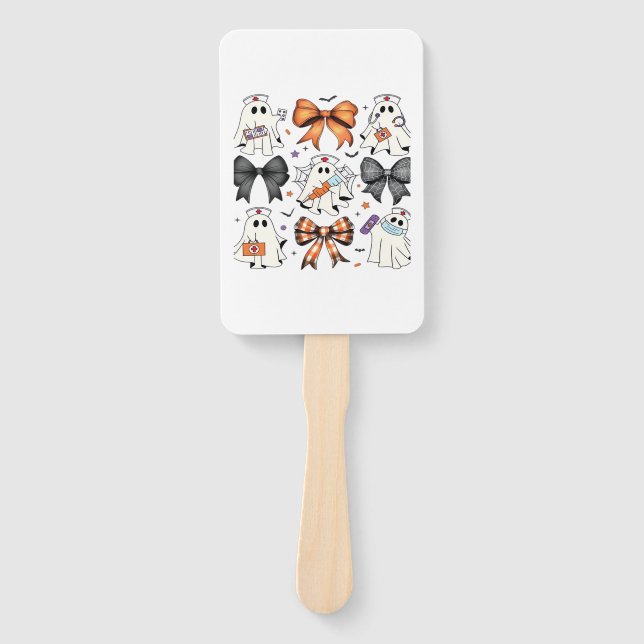 Coquette Halloween Ghost Nurse Classic T-Shirt Fächer (Vorderseite)