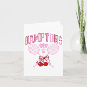 Coquette Hamptons Badminton Vornehm Vintage Soft G Karte