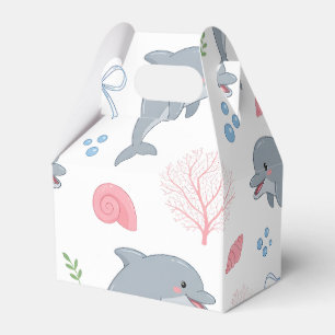 Coquette Meeresleben -Delfin Geschenkschachtel
