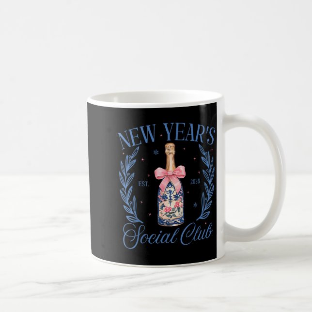 Coquette New Year 2026 Chinoiserie Social Club Wom Kaffeetasse (Rechts)