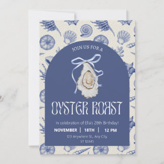 Coquette Oyster Roast Party Einladung