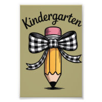 Coquette Pencil Bow Kindergarten Lehrerschule