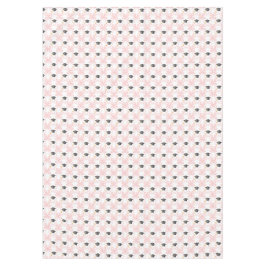 Coquette Pink Bow Abschluss Tischdecke