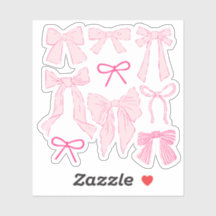 Coquette Pink Bows Romantisch