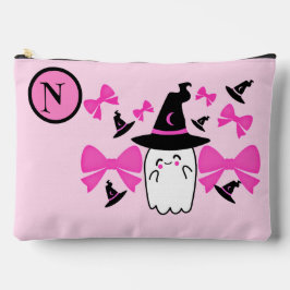 Coquette Pink Halloween Ghost Hexenkostüm Zubehörtasche
