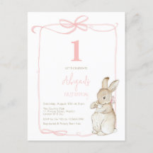 Coquette Pink Peter das Kaninchen Mädchen 1. Gebur