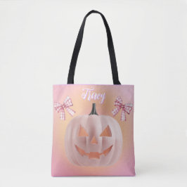Coquette Pink Pumpkin mit Bows Custom