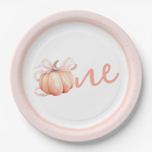 Coquette Pumpkin Papierplatte Pappteller