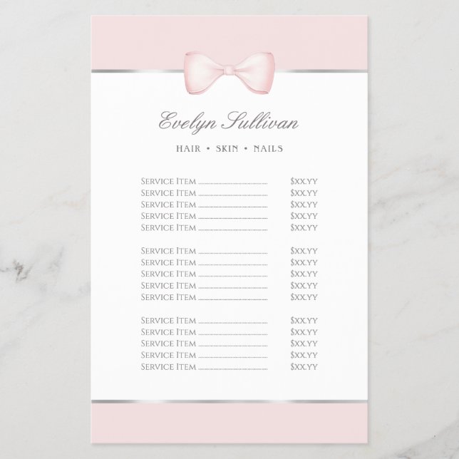 Coquette Rosa Bug Preisliste Flyer (Vorne)