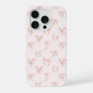 Coquette-Schuhmuster iPhone 15 Pro Hülle