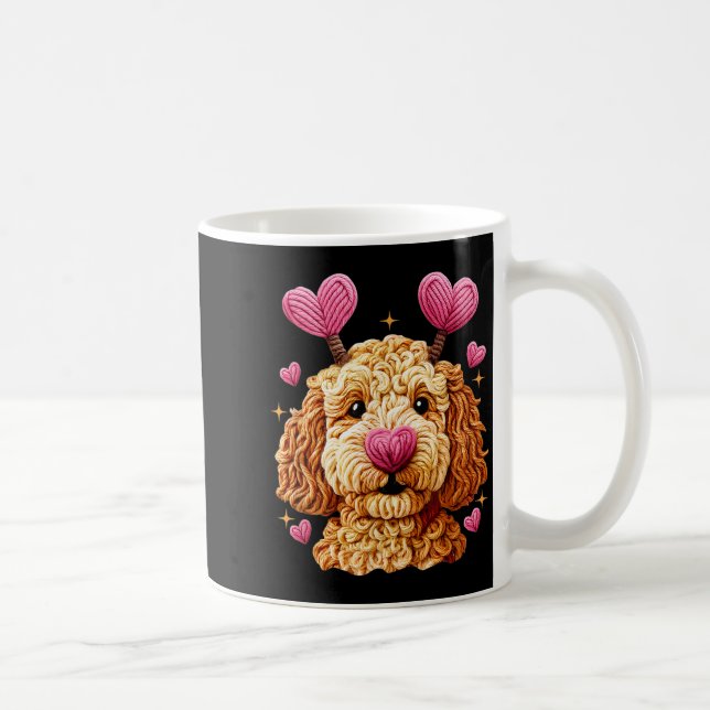 Coquette Shamrock,patrick's Day Shamrock Meme 6 Fu Kaffeetasse (Rechts)