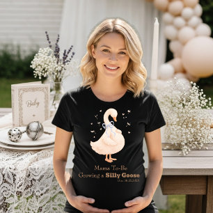 Coquette Silly Goose Blue werdende Mutti, Schwange T-Shirt