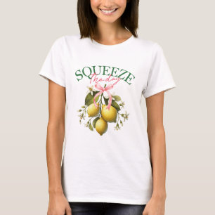 Coquette Squeeze der Tag italienische Lemons T-Shirt