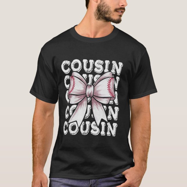 Coquette T Ball T-Shirt Ball T Ball COUSIN Matchin (Vorderseite)