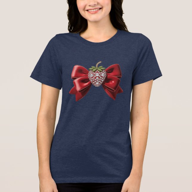 Coquette Tri-Blend Shirt (Vorderseite)