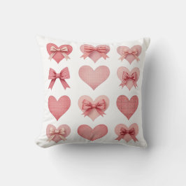 Coquette Valentine Rosa Herzstück Kissen