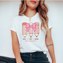 Coquette Valentinslehrer Bleistifte Personalisiert