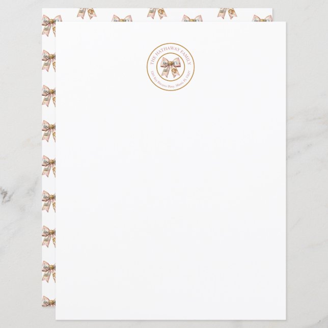 Coquette Weihnachtskrippe Jesus Stationery (Vorne/Hinten)