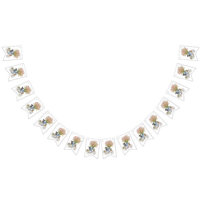Coquette Welppy Party Bunting Fahnen Wimpelkette (Alle)