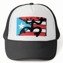 Coqui auf der Flagge von Puerto Rico