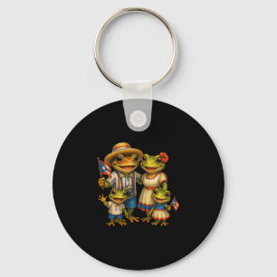 Coqui Frosch Puerto Rico Boricua Familie Passende Schlüsselanhänger