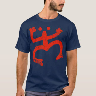 Coqui Puerto Rico Rotes Design T-Shirt