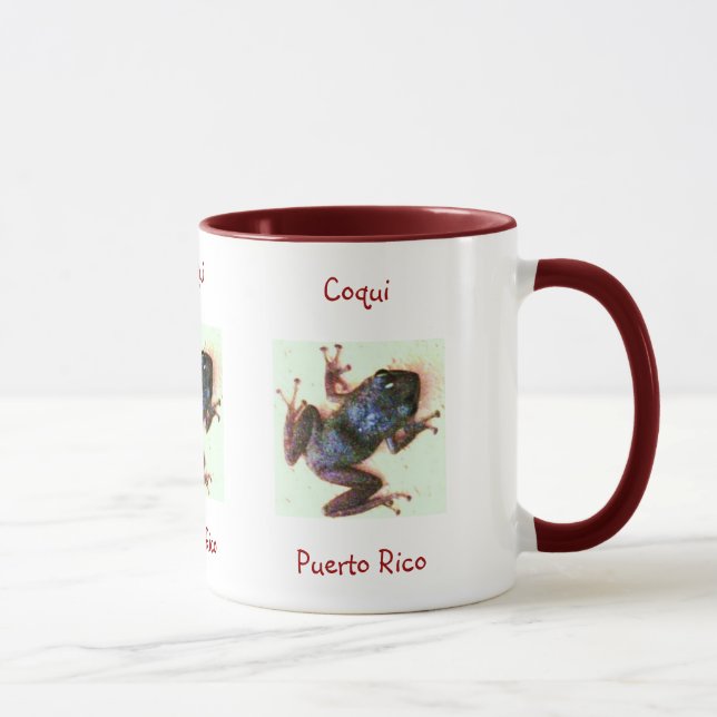 Coqui Puerto Rico Tasse (Rechts)