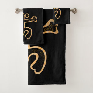 Coqui Taino Boricua Badhandtuch Set