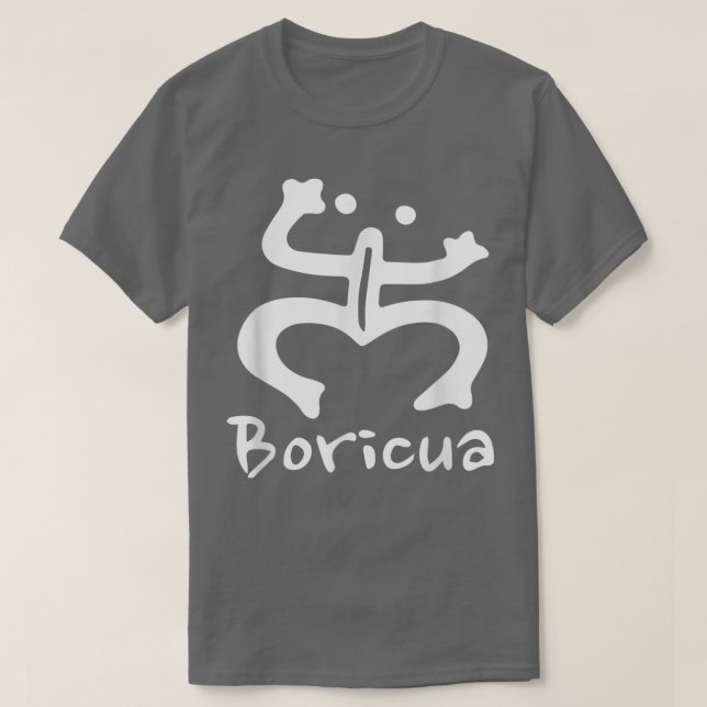 Coqui Taino Frog Puerto Rico Boricua Men Women gif T-Shirt (Design vorne)