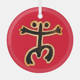 Coqui Taino Ornament Aus Glas