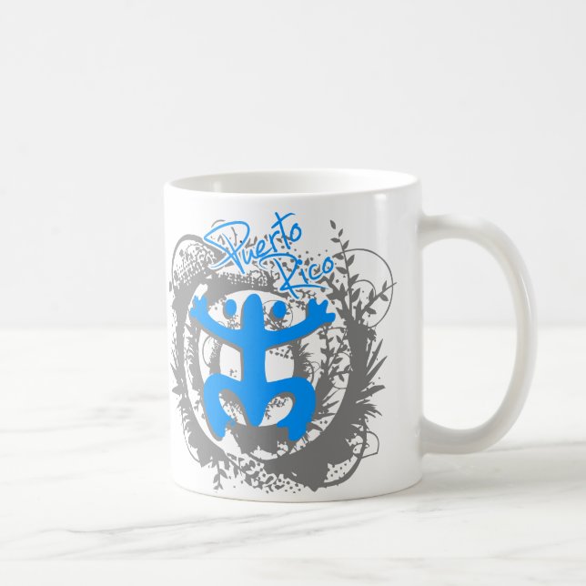 Coqui Taino Puerto Rico Kaffeetasse (Rechts)