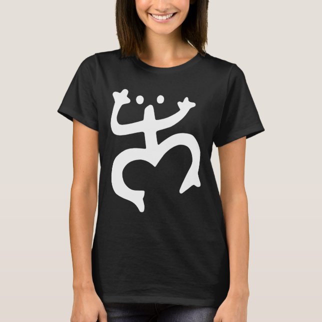 Coqui Taino Puerto Rico Symbol T-Shirt (Vorderseite)