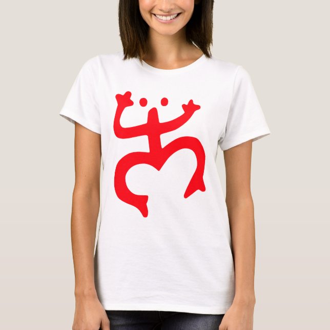 Coqui Taino Puerto Rico Symbol T-Shirt (Vorderseite)