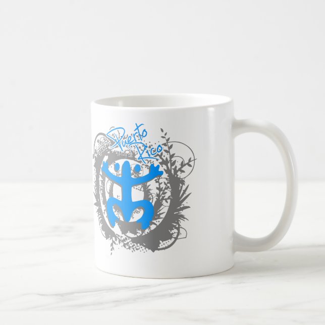Coqui Taino Puerto Rico Tasse (Rechts)