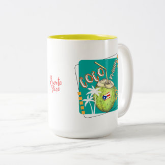 Coqui Taíno Puerto Rico Zweifarbige Tasse