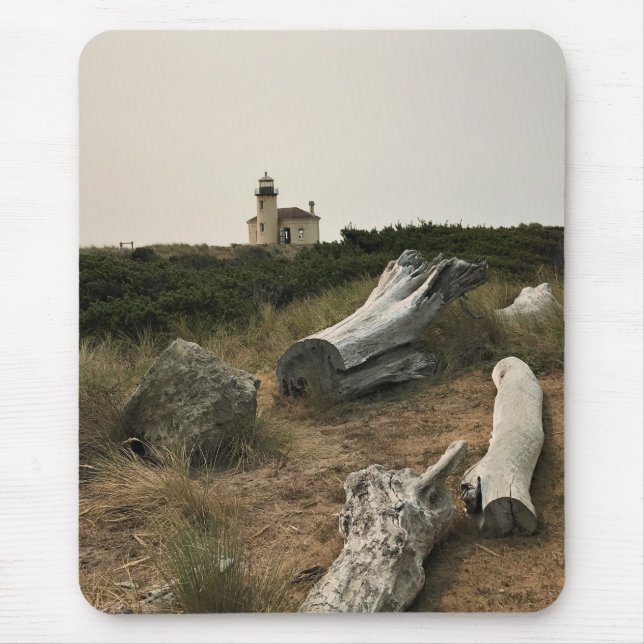Coquille River Lighthouse, OR Mousepad (Vorne)