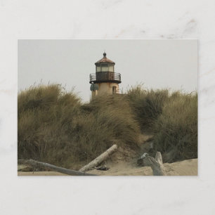 Coquille River Lighthouse, OR Postkarte