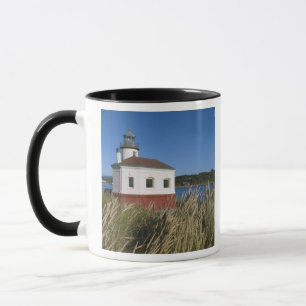 Coquille River lighthouse, Oregon, USA Tasse