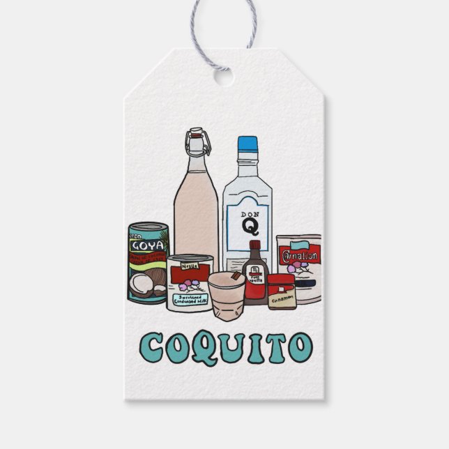 COQUITO CHRISTMAS TAG GESCHENKANHÄNGER (Vorderseite)