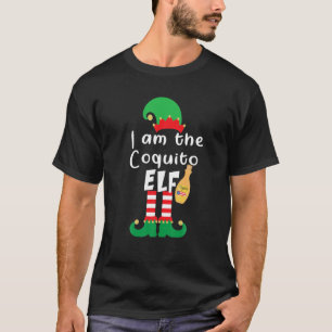 Coquito ELF Funny Puerto Rico Matching Christmas B T-Shirt