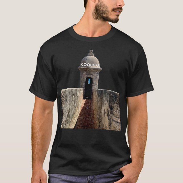 Coquito en El Morro T-Shirt (Vorderseite)