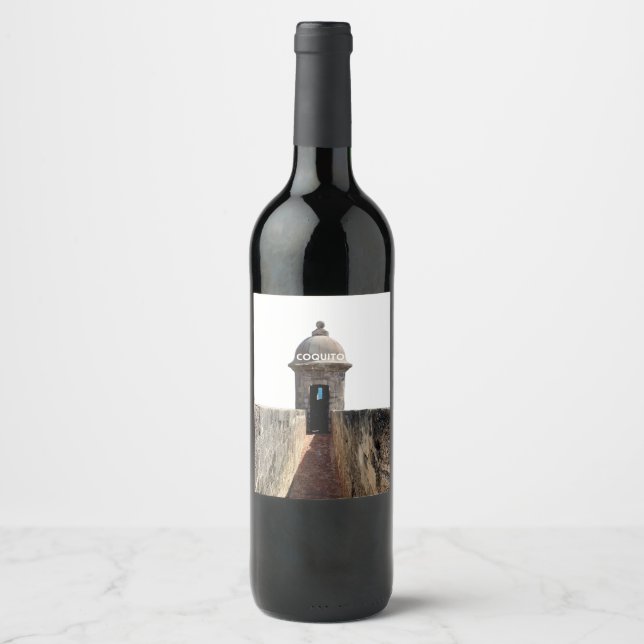 Coquito en El Morro Weinetikett (Vorderseite)