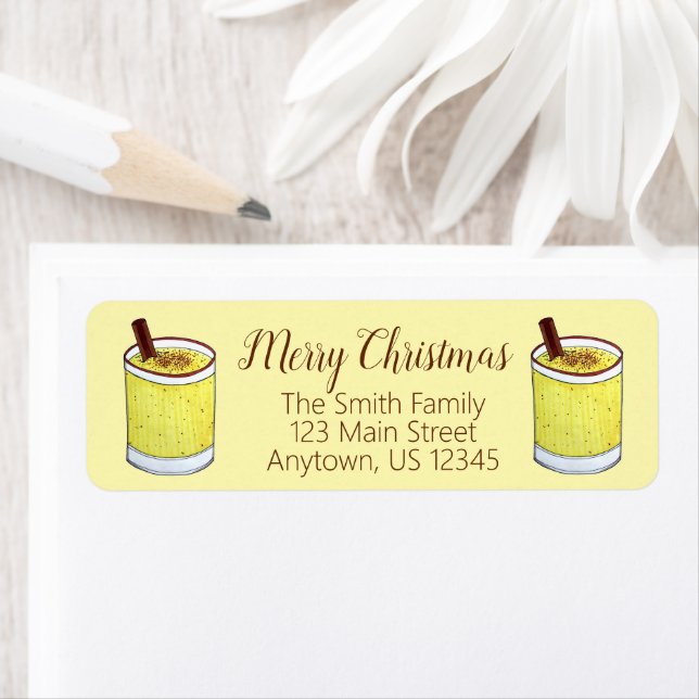 Coquito Puerto Rican Eggnog Drink Frohe Weihnachte (Insitu)