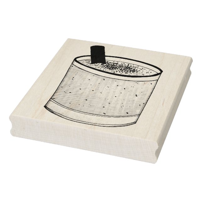 Coquito Puerto Rican Eggnog Drink Frohe Weihnachte Gummistempel (Stempel)