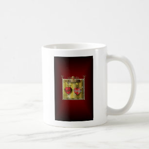 Cor Jesu Cor Mariae Ave ~ Herz von Jesus und Maria Kaffeetasse