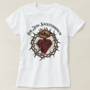 Cor Jesu Sacratissimum Heiliges Herz Jesu T-Shirt