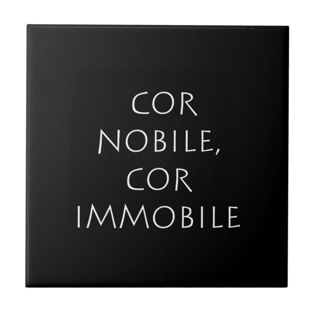 Cor nobile cimmobile fliese (Vorderseite)