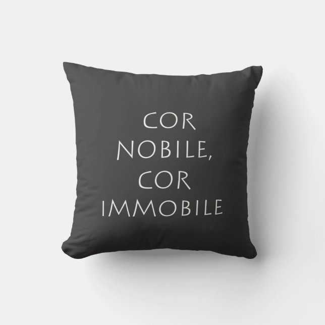 Cor nobile cimmobile kissen (Vorderseite)