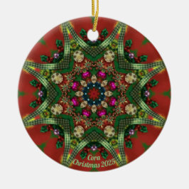CORA ~ 3D CHRISTMAS Shades 2025 Keramik Ornament