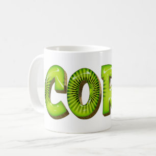 Cora Name Kiwi Style Tasse Teetasse Kaffeetasse